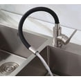thumbnail image 5 of Black Kitchen Faucet, Flexible Kitchen Faucet With 2 Spray Modes, 360 Rotatable Kitchen Mixer, Kitchen Sink Faucet With Water Saver, 5 of 5