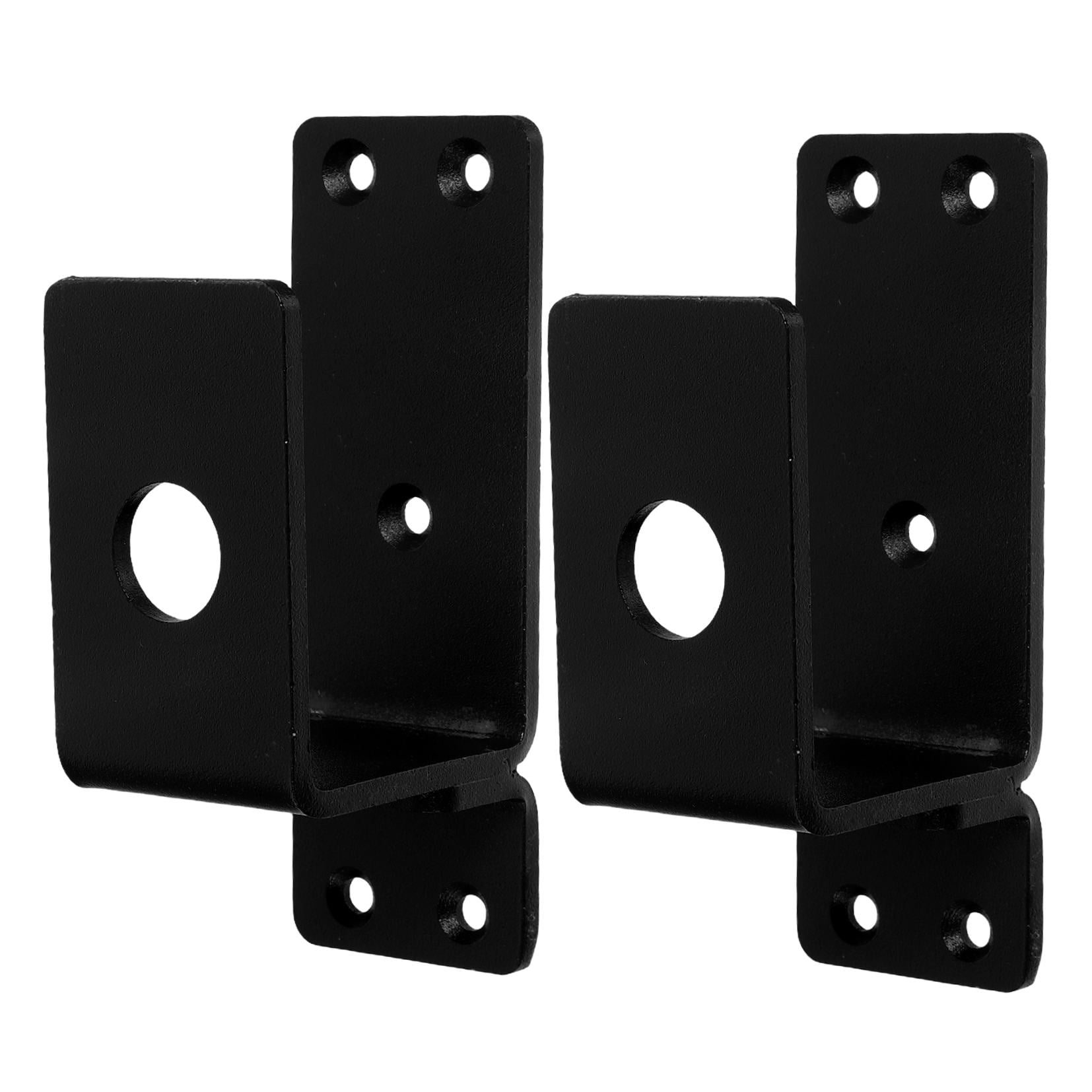 FRCOLOR 1 Set Door Barricade Brackets For Home Heavy Duty Holder U Shaped Bracket For Barn Shed And Gate
