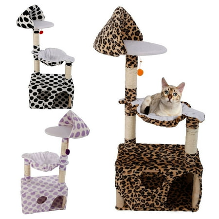 Leopard Print Cat Condo 47