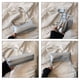 thumbnail image 4 of Bolso de hombro compuesto para mujer PU duradero con viaje de compras con cremallera (plata) Likrtyny Para Estrenar, 4 of 5