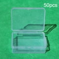 thumbnail image 3 of Caja de de almacenamiento de plástico transparente cuadrado paquetes con tapas, para caja , caja para , tapones perfecl Estuche de almacenamiento, 3 of 8