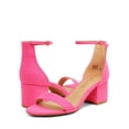 thumbnail image 2 of Sandalia DREAM PAIRS Tacón Bajo Chunky 7 cm Ancha Fucsia, 2 of 4