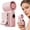 Pink, variant on Portable Clip-On Mini Fan, Hands-Free, Turbo Personal Handheld Fans Rechargeable W/ 4 Wind & LED Display, Pocket Size Summer Cooling Essentials for Travel/Eye Lash/Beach/Concert, Gifts for Women