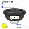 thumbnail image 5 of 68mm Loudspeaker 15W 4Ohm Full Ranges Speakers 20Core Voice Coil Neodymium Magnets Subwoofer Waterproof Design ABS Metal, 5 of 7