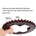 thumbnail image 4 of 30-52T 104BCD Narrow Wide MTB Chainring, Single Speed Round Oval AL7075 CNC Mounrtain Bike Chain Ring, Ultralight Chainwheel, fit Shimano/SRAM/FSA Crank 7-11S Chains, 4 of 7