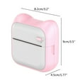 thumbnail image 2 of Mini Imprimante, Imprimante Portable Sans Fil Imprimante Thermique BT Solution Innovante, 2 of 8