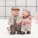 thumbnail image 2 of Figuras de resina JanHm pareja de ancianos decoración Hogar, 2 of 4