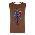 thumbnail image 4 of Camiseta sin mangas de cuello redondo para hombre, ropa de ocio, fitness, para el hogar, pijamas, camiseta con estampado de moda a color, blusa deportiva de poliéster para hombre, 4 of 5