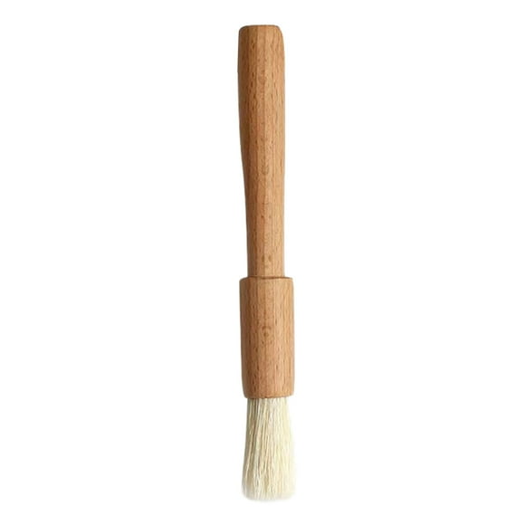 Binwennn Brush For Baking Buttering Brush Wood Basting Brush Oil Brush For Cooking BBQ Brush For Kitchen Cooking Baking Ceramic Bakeware Set with Lids for Oven Bakeware Organizers And Storage Bake