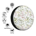 thumbnail image 4 of Gaeub Aerial Flora 14-17in Tire Cover, Spare Tire Cover, for Camper Caravan, Trailer, Car, Truck, SUV, Jeep-14 inch, 4 of 6