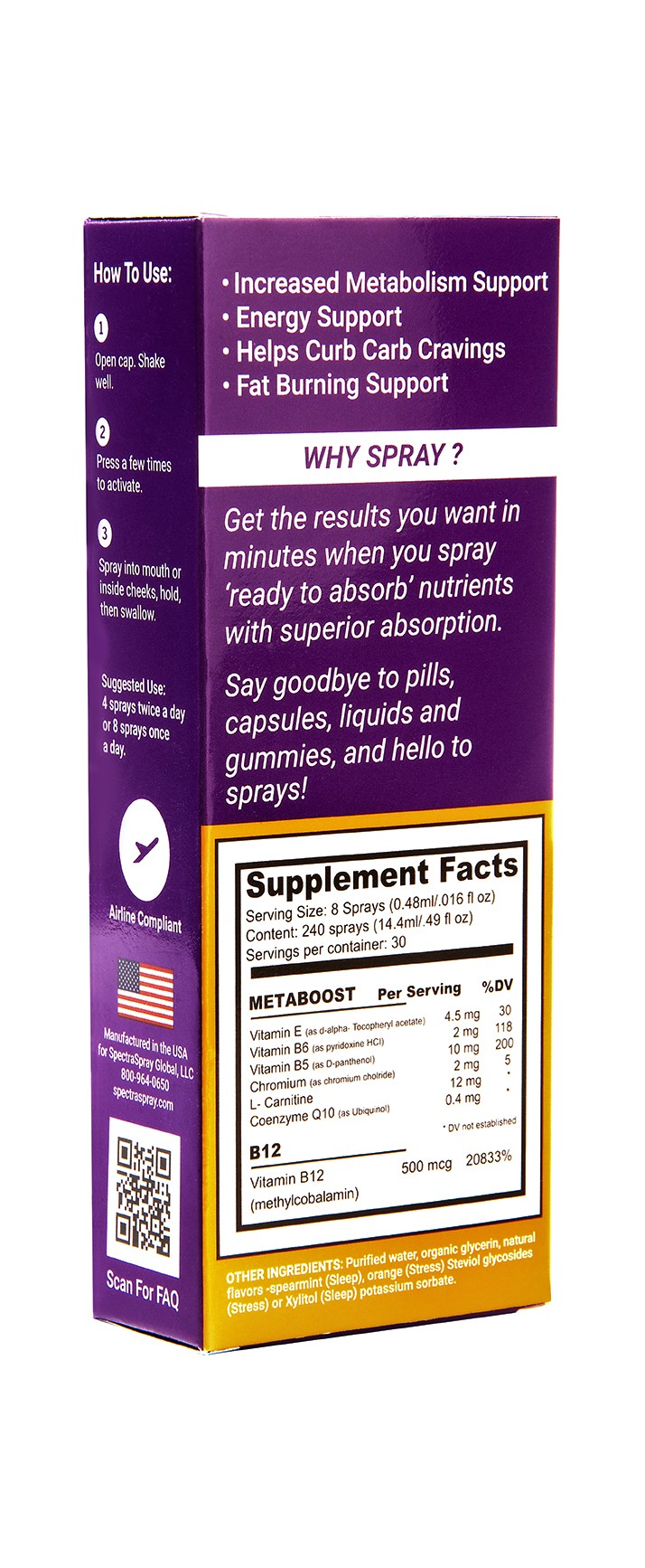 Healthy Weight Loss Support Oral Spray Duo