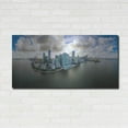 thumbnail image 3 of Luxe Metal Art 'Miami, Florida' by Luxe Portfolio, Metal Wall Art, 48"x24", 3 of 9
