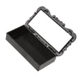 thumbnail image 4 of Caja de pestañas de pestañas vacía Caja de joyería Contenedor de almacenamiento de pendientes Negro Zulema Pestañas de pelo, 4 of 6