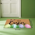 thumbnail image 4 of RotHome Easter Porch Decor Outdoor Coir Mat Non Slip Spring Easter Bunny Door Rug for Front Entrance Durable Indoor Home Decoration Gifts for Family Friends, 16 x 24 Inch, 4 of 9