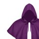 thumbnail image 3 of Capa de Halloween Capa medieval con capucha Capa del Capa corta Capucha Gótica, Poncho con capucha Capa de para disfrazarse de carnavales, 3 of 8