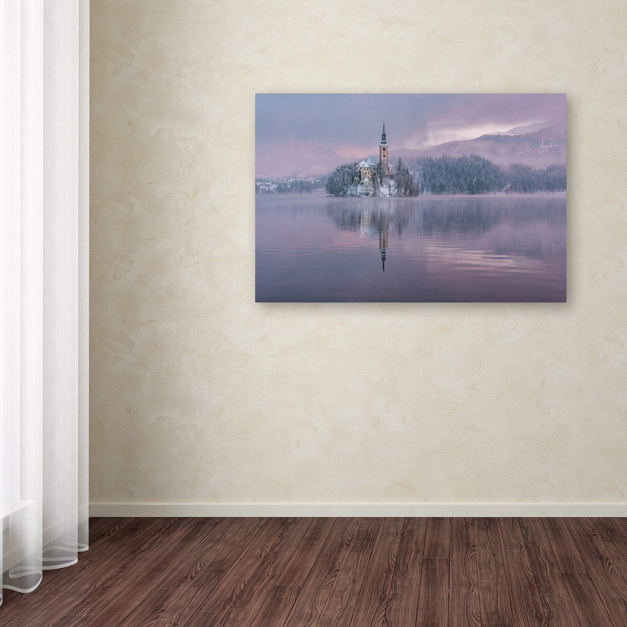 Ales Krivec 'Frozen Fairytale' Canvas Art