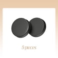 thumbnail image 3 of Uxcell 5pcs Metal Round Buttons 10mm Alloy Flat Sewing Buttons, Gunmetal, 3 of 6