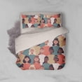thumbnail image 2 of 3D Colorful Figure People Pattern Quilt Cover Set Bedding Set Duvet Cover, 2 of 2