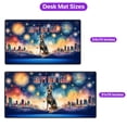 thumbnail image 5 of Happy New Year with Doberman Pinscher Fireworks Holiday Xmas Winter 2025 Desk Mat Full Keyboard Mouse Pad Doberman Dog Lover Gifts Large Mousepad - 00025, 5 of 5