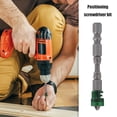 thumbnail image 2 of Puntas de destornillador eléctrico magnético PH2 de acero S2 con vástago hexagonal de 1/4 pulgadas (verde) Tmvgtek Piezas de repuesto para herramientas, 2 of 9