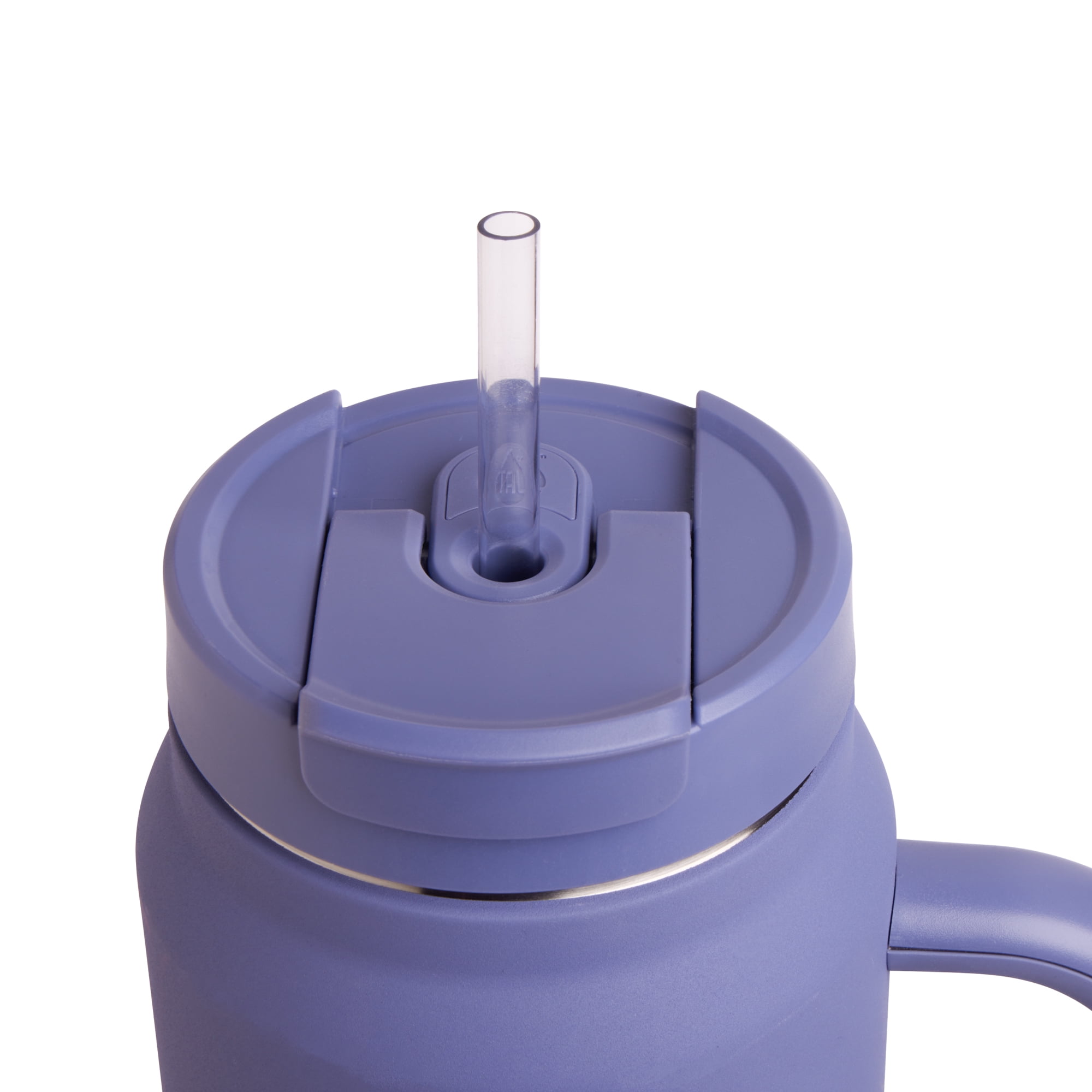 TAL Stainless Steel Hudson Tumbler with Straw 64 fl oz, Purple
