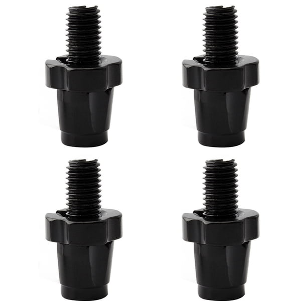 Wosthever 4 piezas bicicleta M7 pernos de ajuste aleación de aluminio palanca de freno juego de tornillos de ajuste portátil bicicleta ciclismo Ciclismo Negro