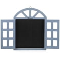 thumbnail image 1 of Wood Window Chalkboard for Shop Retro Style Window Shape Business Owners 1Pcs, 1 of 4