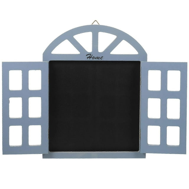 Wood Window Chalkboard for Shop Retro Style Window Shape Business Owners 1Pcs