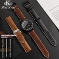 thumbnail image 4 of Correa de reloj Tissot 1853 Speed Dare Series Black Warrior T125617a Correa de piel de becerro Fossil de 22 mm con liberación rápida, 4 of 5