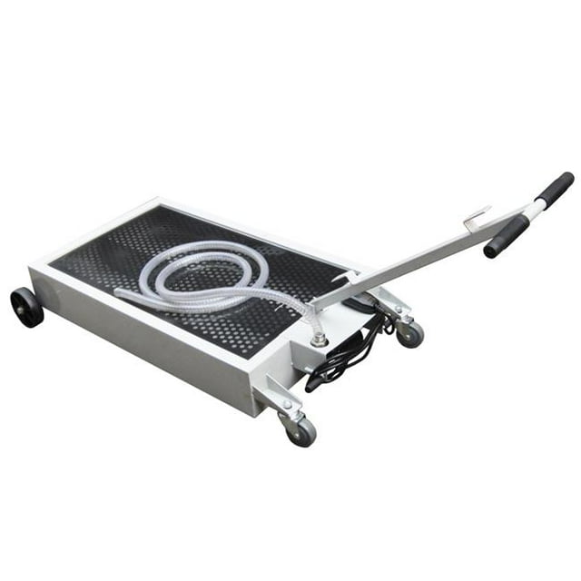 15 gal Oil Drain Dolly with 110V Pump