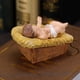 thumbnail image 1 of Adornos navideños, regalos navideños, comedero de caballo navideño, cama de hierba, adorno de nacimiento de niño santo, estatua de personaje, 1 of 2