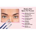 thumbnail image 2 of Eyebrow Razor Eyebrow Trimmer Eyebrow Shaver flawless brows mini tiny small razor dermaplaning tool Painless Portable Safety Skin shaving Remove dead skin Exfoliate Remove facial hair (5pcs), 2 of 5