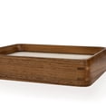 thumbnail image 2 of Marco de fotos de madera natural para mesa, madera de nogal, 6 x 8, 2 of 7