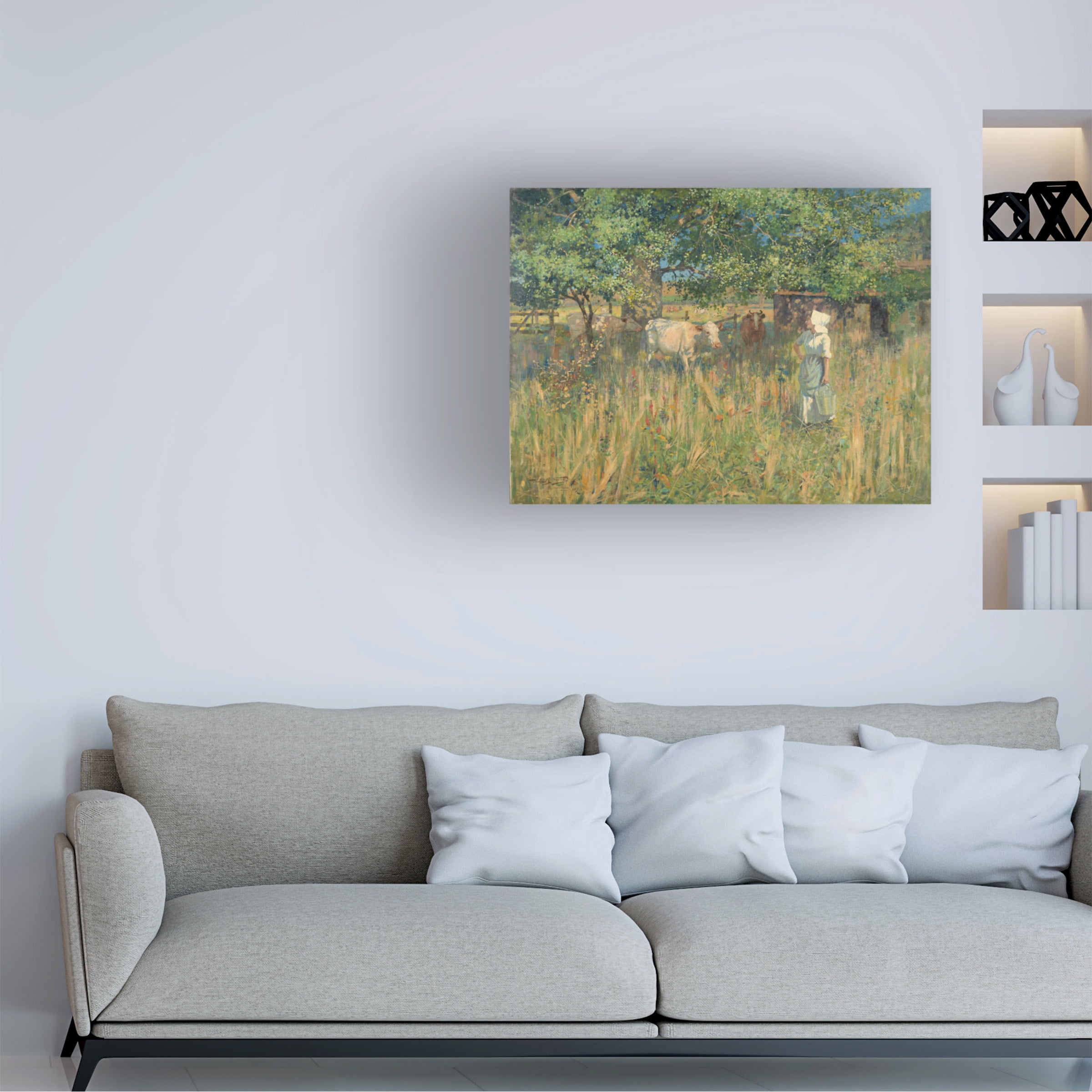 James M. Nairn 'Tess' Canvas Art