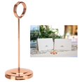 thumbnail image 4 of Soporte Para Números De Mesa, Elegante Soporte Con Clip De Acero Inoxidable, Soportes Ligeros Para Fotos Para Bodas, Restaurantes, Cumpleaños, Fotos, 4 of 7
