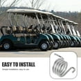 thumbnail image 4 of Raindrops 3Pcs Metal Golf Cart Pedal Return Spring Silver Parts And Accessories, 4 of 8