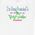 thumbnail image 4 of Inktastic I'm Being Promoted to Big Sister Girls Baby Bodysuit, 4 of 5