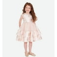 thumbnail image 3 of Bonnie Jean Girls 2T-4T Willow Tiered Party Dress, 3 of 3