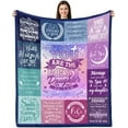 thumbnail image 1 of LHSHID Daughter in Law Gifts Blanket Daughter in Law Birthday GiftsDaughter in Law Gifts from Mother in Law Best Birthday Gifts for Future Daughter in Law Throw Blanket 30"x40", 1 of 6