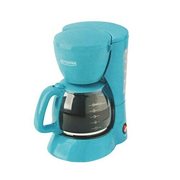 Kitchen Selectives Colors 5 Cup Coffee Maker Tea/Turquoise Walmart