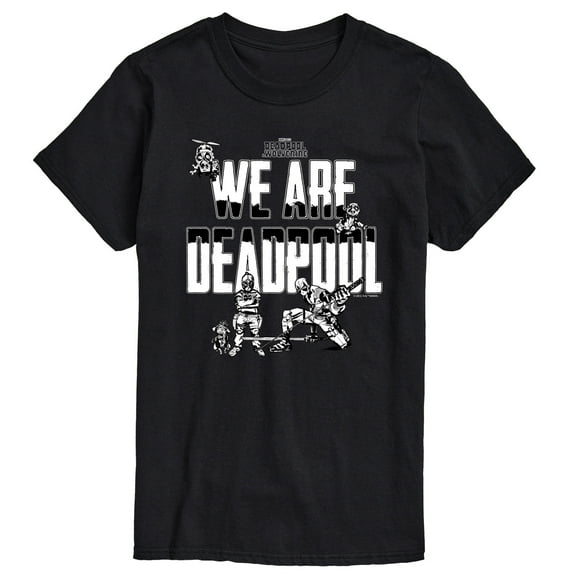 Marvel Deadpool & Wolverine - We Are Deadpool Doodles - Men's Short Sleeve Graphic T-Shirt