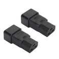 thumbnail image 1 of 2pcs IEC320 C20 to IEC320 C21 Power Adapter Professional Plug and Play C20 to C21 Power Plug Adapter for UPS Power PDU Server, 1 of 5