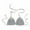 1249#Grey, variant on Clothing 2025 Push Up Bras for Women Women's Summer Solid Color Hand Crochet Swimsuit Euramerican Swimsuit Bikini Top Plus Size Lace Bras Underwire Brassiere Everyday Bras
