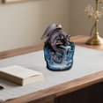 thumbnail image 4 of Ceramic Desktop Ornament Incense Burner - Decorative Backflow Aroma Diffuser for Home Living Room Enhancing, 4 of 6