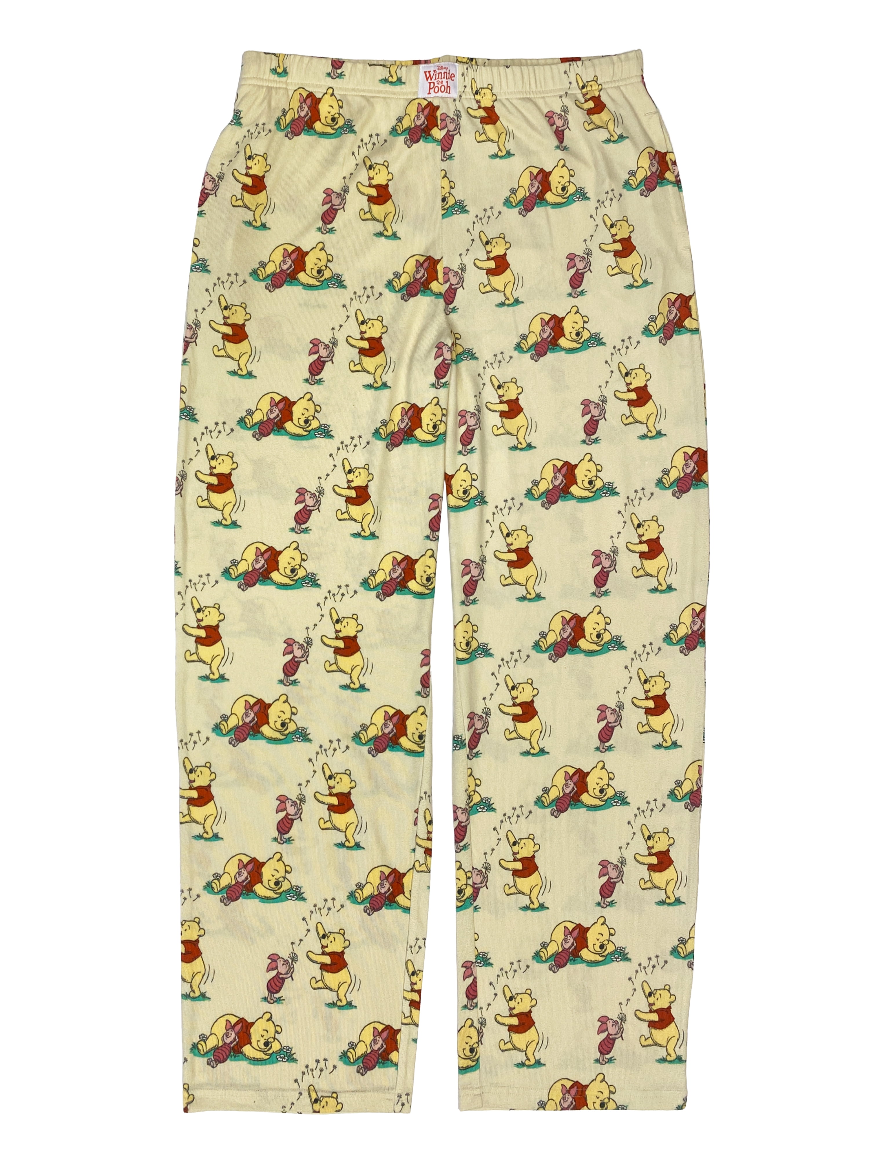 Winnie the Pooh Women's Hacci Knit Wide Leg Sleep Pants, Sizes XS-3X