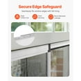 thumbnail image 6 of KFFKFF Adjustable Window Screen, 15" H x 21" - 40" W, Set of 2 Expandable Screens with Sturdy Aluminum Frame and Durable Mesh, Horizontal or Vertical Installation Options for Residential Use, 6 of 9