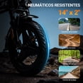 thumbnail image 3 of Inlife Bicicleta eléctrica plegable de 14 pulgadas para adultos, 3 of 9