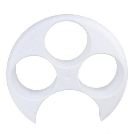 - Meal Measure Portion Control Plate (White)