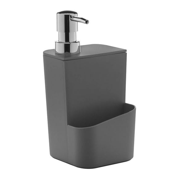 Dosificador OU para Detergente y Esponja de 650 ml Gris