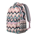 thumbnail image 2 of Boho Chic Commuter Backpack - Vintage Tribal Art, 17 Inch Laptop Compartment, Durable Oxford Fabric, Perfect for Campus Life, 2 of 6